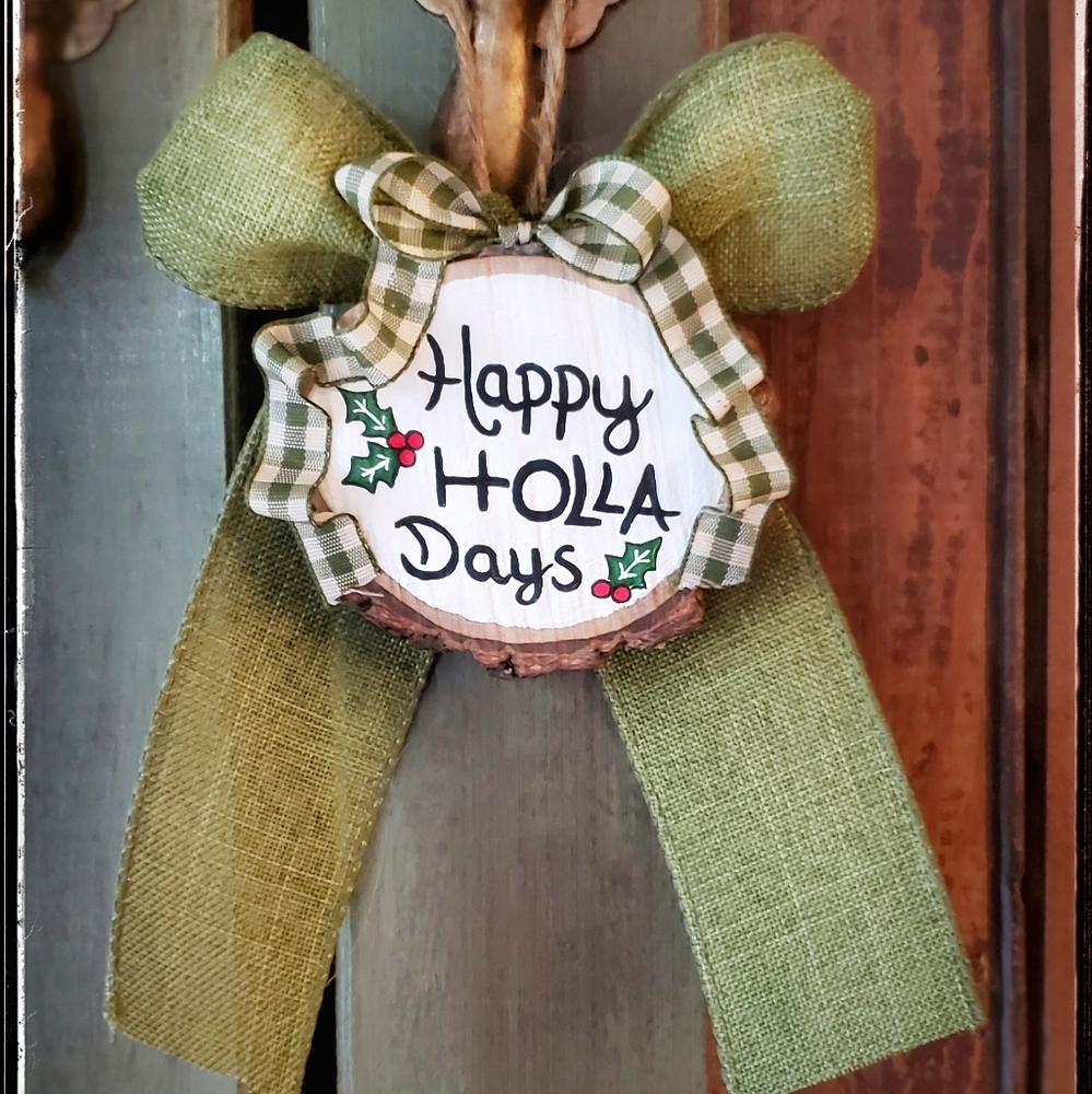 Happy Holla Days Ornament